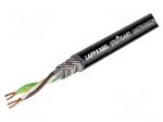 Wire | LiYCY-TP | UNITRONIC&reg; LiYCY (TP) BK | 4x2x0.75mm2 | PVC | black