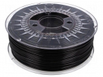 Filament: PLA | 2.85mm | black | 200&divide;235&deg;C | 1kg | &plusmn;0,05mm
