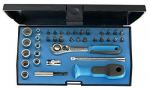 Gedore D-20 KMU-20 bit set/wrench set 1/4", 37-piece. - 1822373