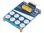 Sensor: touch | capacitive | GPIO,I2C | 2.4&divide;5.5VDC | Channels: 16