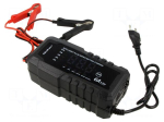 Charger: microprocessor-based | AGM,GEL,acid-lead,Li-FePO4 | 12V