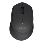 Logitech M280 Wireless Mouse RF Wireless 1000 DPI, Juoda