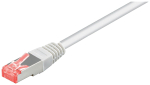 goobay Kabel sieciowy CAT6 SSTP RJ45 biały 30,0m