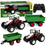 M&auml;nguala | PC | Konsoolid | Tarvikud // M&auml;nguasjad ja m&auml;ngud lastele // Traktor Rolniczy Z Przyczepą Wywrotką Zdalnie Sterowany Światła Dźwięk 1:24