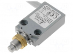 Limit switch | pin plunger &Oslash;8mm and additional fixation | 5A