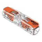 Elektrimaterjalid // Wago klemmid // Szybkozłączka wago, pudełko plastikowe m box z banderolą 5 szt.