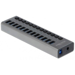 Delock v&auml;line SuperSpeed USB-jaotur 13 pordiga + l&uuml;liti