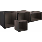 Serverikorpus EFB 19" 12HE seina paigaldatav Basic s&uuml;gavus 600mm paigaldamata Black