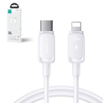 Joyroom Type-C - Lightning kaabel Multi-Color seeria kaabel A14, 30W, 480mb/s, 1.2m, White (S-CL020A14)