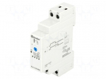 Timer | 0,05s&divide;180s | SPDT | 250VAC/8A | 24&divide;240VAC | 24&divide;240VDC | DIN | IP20