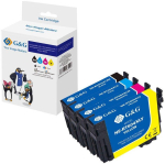 Tindi komplekt G&G tindiprinteritele, &uuml;hilduv Epson 604XL-ga