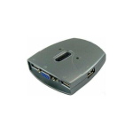 L&uuml;liti Sedna KVM 2-pordiline USB-l&uuml;liti koos audio/mikrofoniga - SE-KVM-USB-22