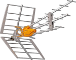 Antena kierunkowa Televes DAT BOSS 700 T-Force, ref. 149922 k.48 (worek)