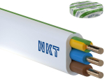 Przew&oacute;d NKT instal PLUS YDYp 3x2,5 żo 450/750V 100m