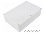 Enclosure: multipurpose | X: 140mm | Y: 210mm | Z: 60mm | ZP | light grey