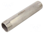 Splice terminal: connector pipe | stainless steel AISI 316L