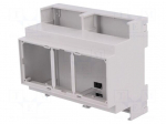 Enclosure: for DIN rail mounting | Y: 90mm | X: 106mm | Z: 53mm | PPO