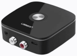Ugreen CM106 Bluetooth 5.1 Receiver / Adapter 2x RCA, jack 3.5mm, aptX HD, USB-C black