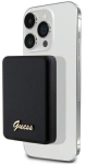 Power bank Guess Powerbank 3000mAh MagSafe Metal Script Logo Black
