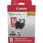 Tintes kārtridžu komplekts Canon PG-595/CL-586 7171C004 melns/krāsains