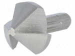 Countersink bit | Mounting: 1/4" (C6,3mm) | &Oslash;: 3.5&divide;20.5mm