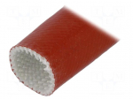 Insulating tube | Mat: glass fibre coated  with silicone rubber