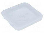 Container: box | 133x133x13mm | polypropylene