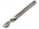 Drill bit | PCB | &Oslash;: 3.75mm | L: 38.2mm | 1/8" (3,175mm)