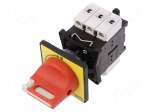 Main emergency switch-disconnector | Poles: 3 | on panel | 25A | IP65