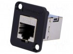 Coupler | EH | Cat: 6 | shielded | RJ45 socket,both sides
