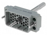 Connector: rectangular | plug | hermaphrodite | Mat: polycarbonate