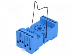 Socket | PIN: 11 | 10A | 250VAC | Mounting: DIN,on panel | Series: 60.13