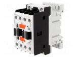 Contactor: 3-pole | NO x3 | Auxiliary contacts: NO | 24VAC | 18A | DIN