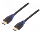 Cable | HDMI 2.0 | HDMI plug,both sides | 3m