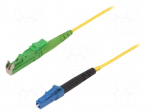 Fiber patch cord | E2/APC,LC/UPC | 5m | Optical fiber: 9/125um