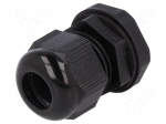 Cable gland | PG13,5 | IP66,IP68 | Mat: polyamide | black | Pcs: 10