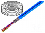 Wire | UNITRONIC&reg; EB CY (TP) | 2x2x0,75mm2 | tinned copper braid