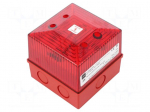 Signaller: lighting | flashing light | red | Series: FL40 | 230VAC