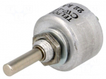 Potentiometer: shaft | single turn | 22k&Omega; | 1W | &plusmn;20% | 4mm | linear | THT