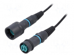 Connector: fiber optic | patchcord | PIN: 2 | multi mode duplex (MM)