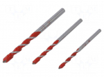 Drill set | Application: for wall,wood,metal,ceramic tile,steel
