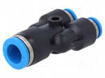 Push-in fitting | straight,Y-Yap spliYYer | -0.95&divide;6bar | Mat: PBT