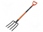 Digging fork | L: 1200mm | Application: garden | W: 180mm