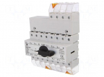 Switch: mains-generator | Stabl.pos: 3 | 80A | I-0-II | Mounting: DIN