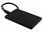 RFID reader | 54x85x7mm | 1-wire,RS232,UART,WIEGAND | 7&divide;32V | black