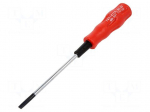 Screwdriver: standard | slot | 4x0.5mm | Blade length: 80mm
