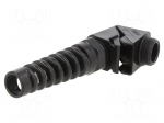 Cable gland | angular | PG13,5 | IP68 | polyamide | black | HSK-W-FLEX