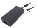 Power supply: switching | 56VDC | 2.85A | Out: 5,5/2,5 | 160W | -20&divide;70&deg;C