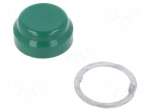 Actuator lens | 30mm | 9001K | Actuator colour: green