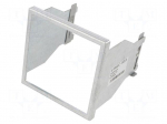 Adapter for DIN rail | Dim: 92x92mm | Rail: TS35